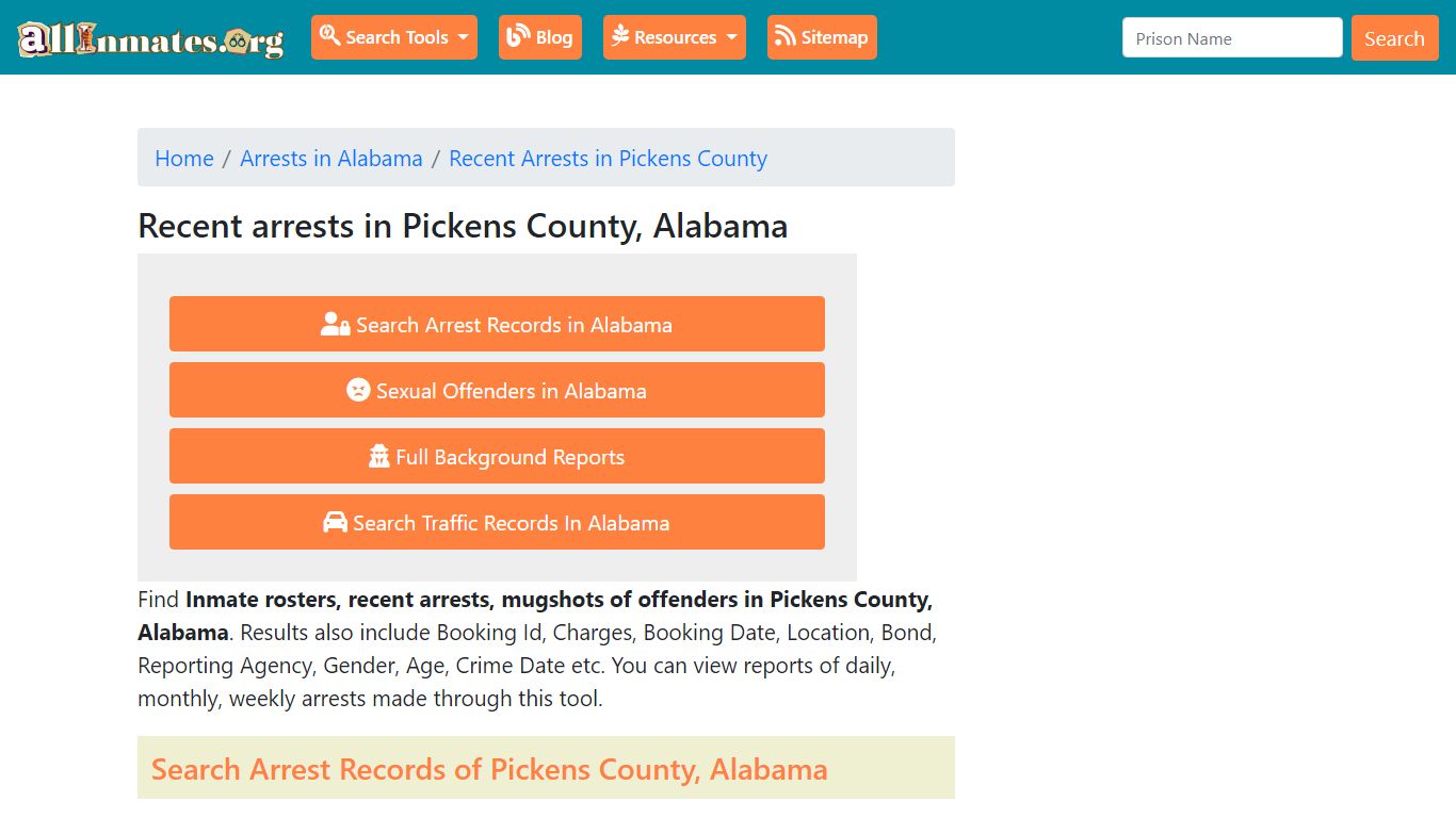 Recent arrests in Pickens County, Alabama | Mugshots, Rosters, Inmates ...